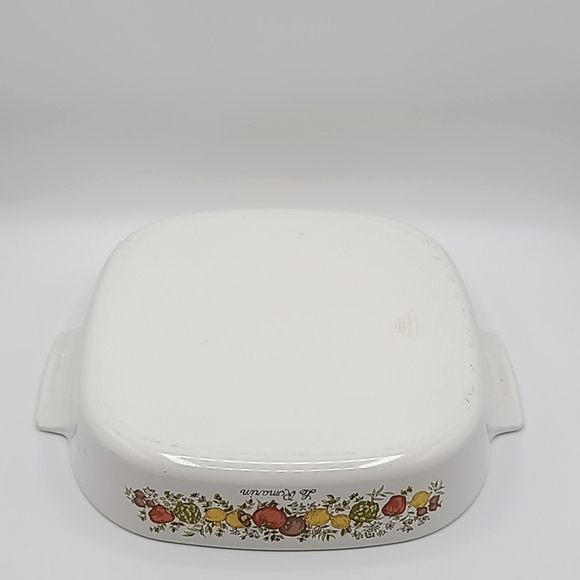 CLEARANCE Big Square Corningware Le Romarin Casserole Dish A-10 - Picture 7 of 10